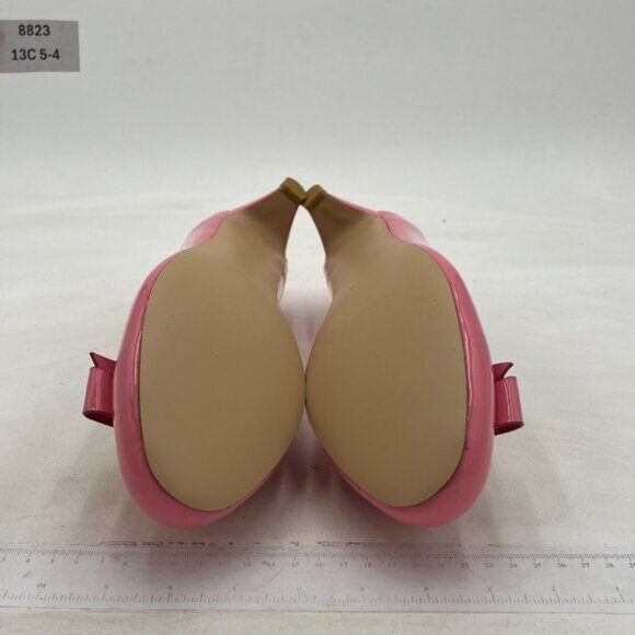 YDN Women Closed Round Toe Pumps Low Heels Shoes with Bowknot for Work Office - Picture 6 of 7